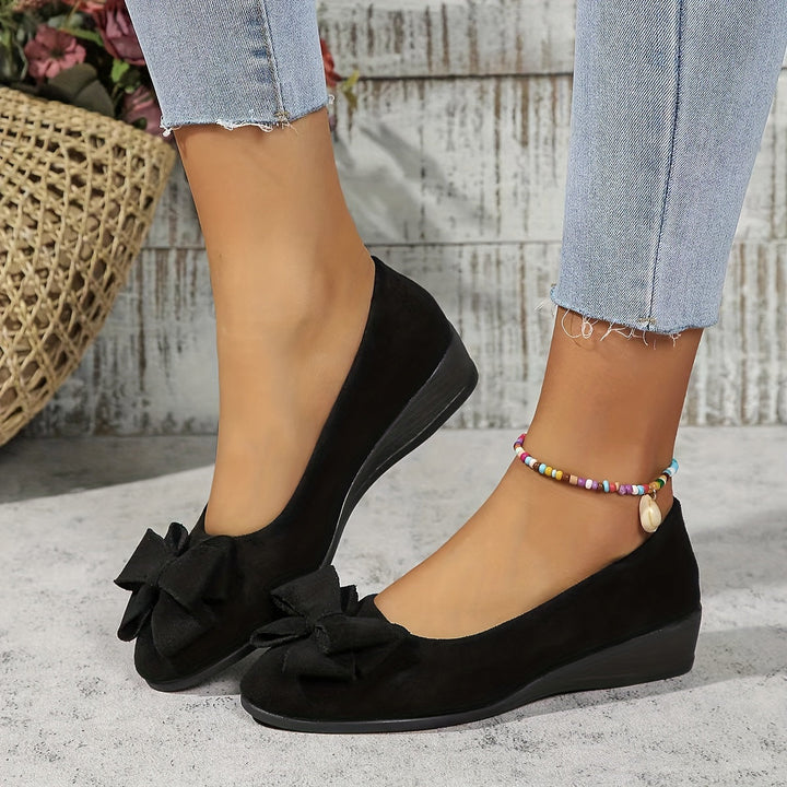 Elegant women's comfort shoes, orthopedic design offers all-day support & style.