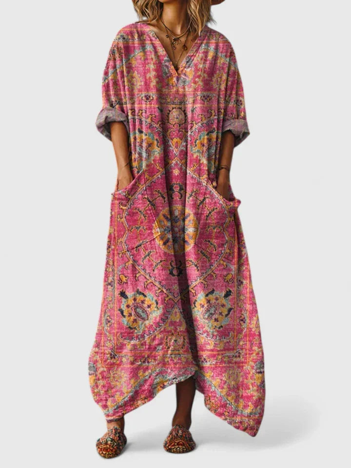 Gorgeous women's flowy maxi dress. An elegant and versatile formal dress, perfect for any special occasion.
