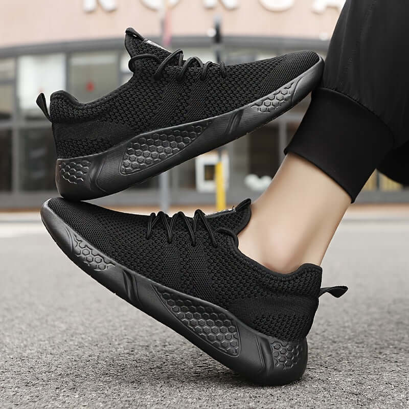 Men's Lightweight Knitted Casual Trainers