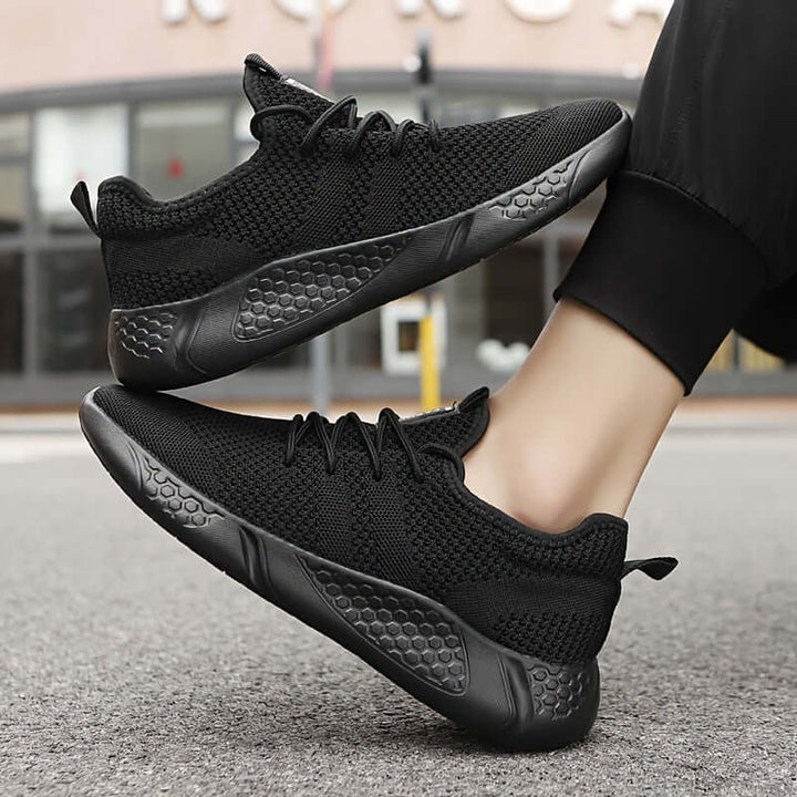 Men's Lightweight Knitted Casual Trainers