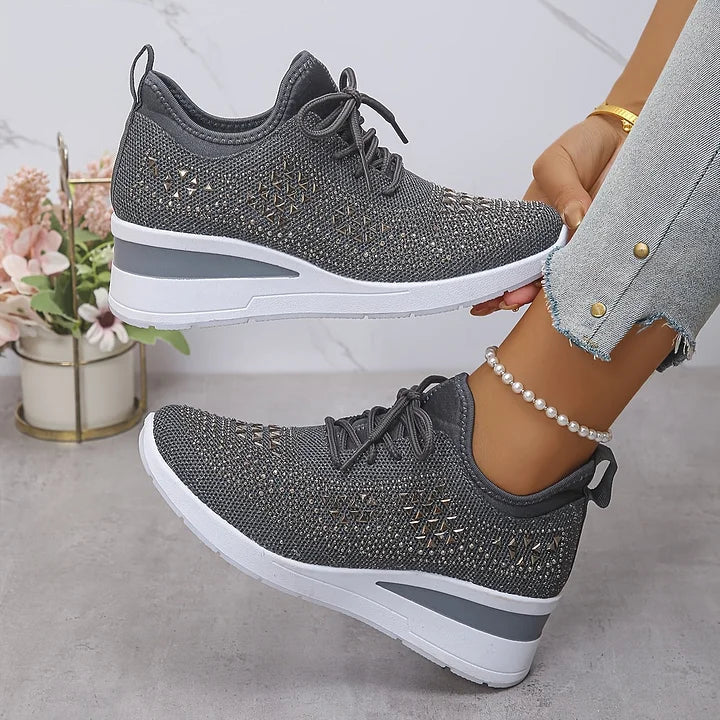 Premium women's walking shoes, designed for ultimate comfort and foot support all day long.