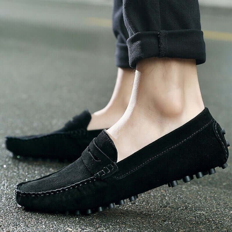 Men's Loafers - Slip-On Moccasin Toe