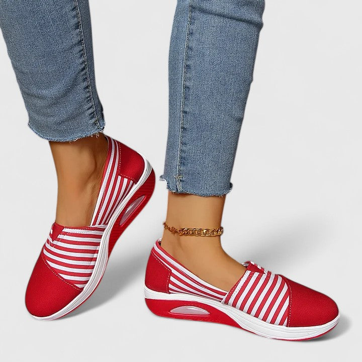 Breathable women's orthopedic walking shoes, ensuring ultimate comfort and stylish support.