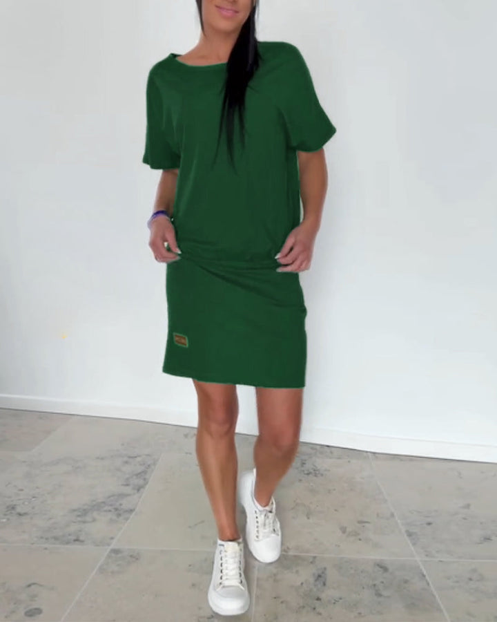 Comfortable women's casual dress, perfect for daily versatile wear.