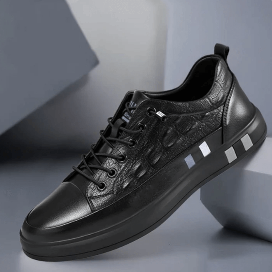 Men's Quilted Low-Top Trainers