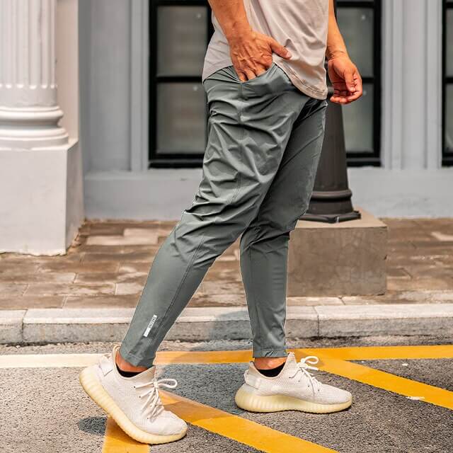 Men's Tapered Fit Joggers - Lightweight Comfortable Trousers