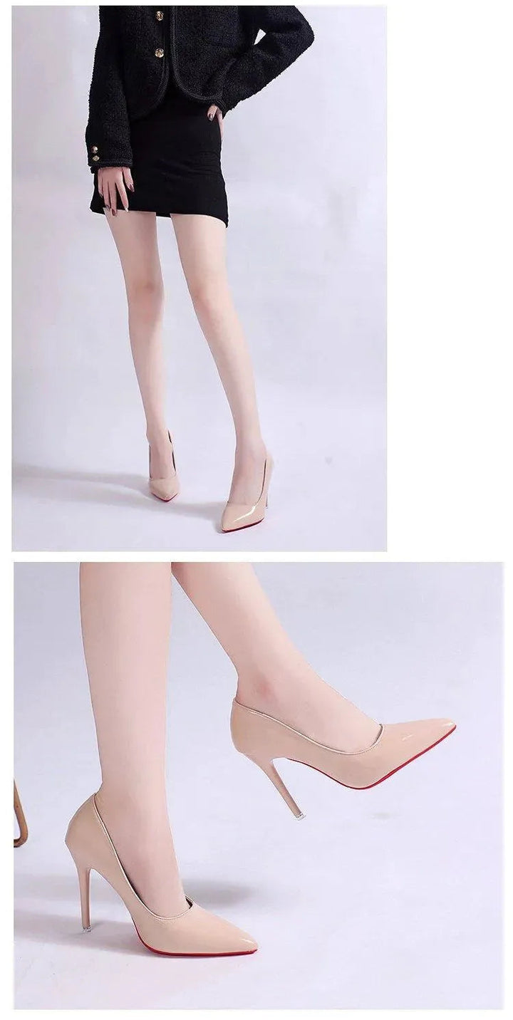 Women's fashion high heel pumps in a sleek design, perfect for a refined and elegant look.