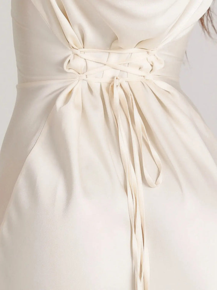 Women's formal long sleeve maxi dress. Elegant evening gown, perfect for wedding guests, parties & special events.