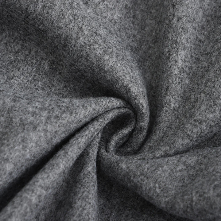 Stylish men's elegant winter overcoat. Keep warm in classic men's fashion, suitable for office wear.
