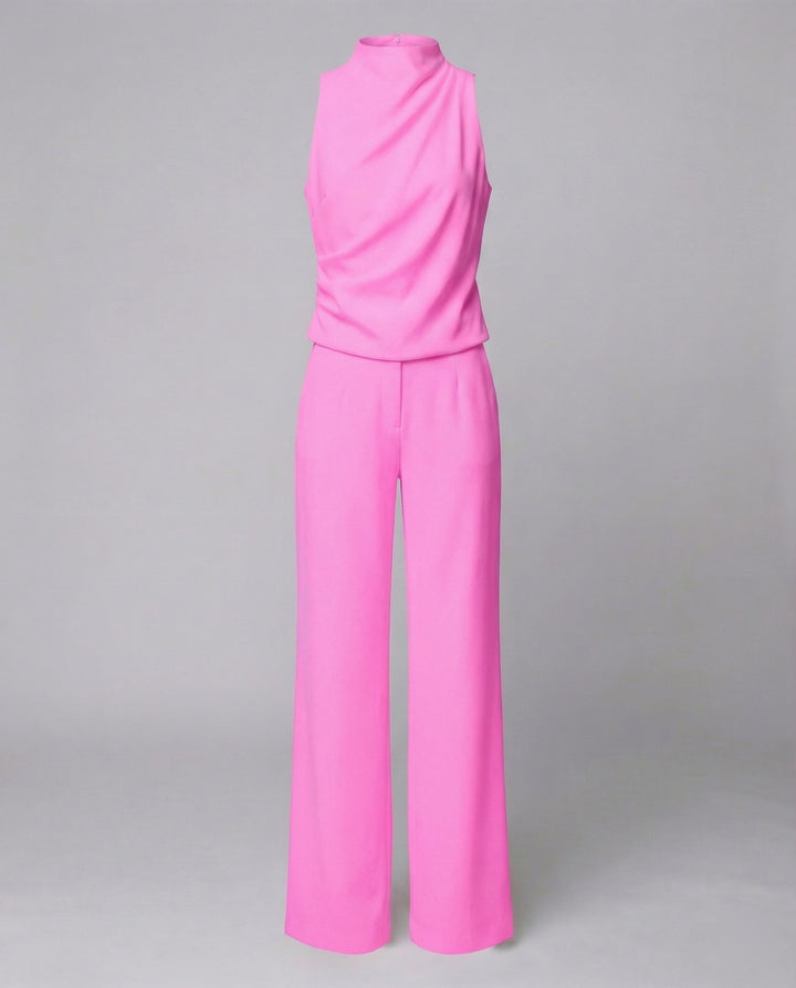 Luxza Fashion elegant tailored women's jumpsuit for sophisticated formal occasion wear.