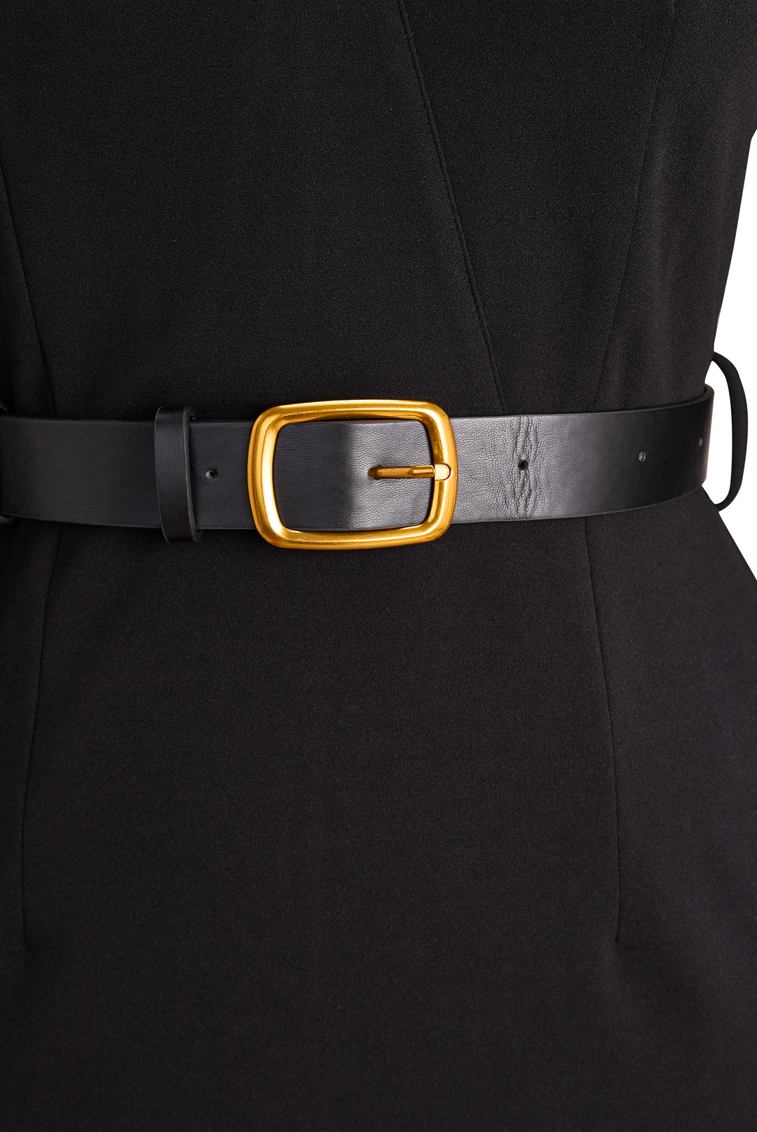 Dynamic shot of women's elegant midi graduation dress, mandarin collar, perfect for ceremony.