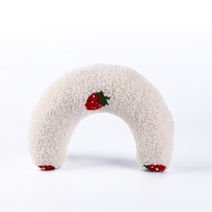 Orthopedic pet neck support pillow, ergonomic design for deep sleep & joint comfort in dogs & cats. Ultimate pet bed.