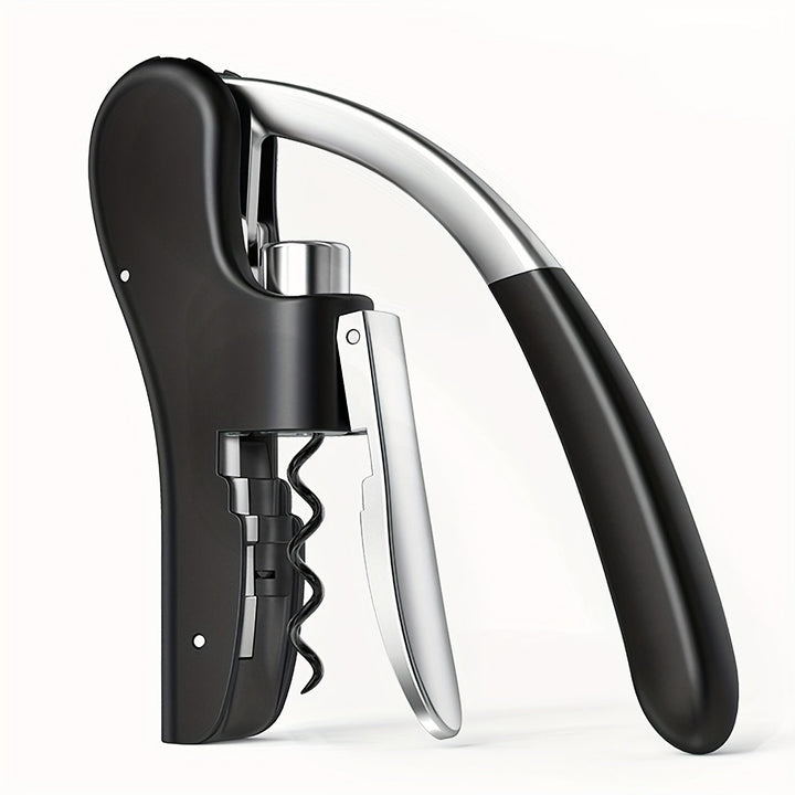 High-quality ergonomic corkscrew for quick and smooth wine opening. Essential for home & professional bars.