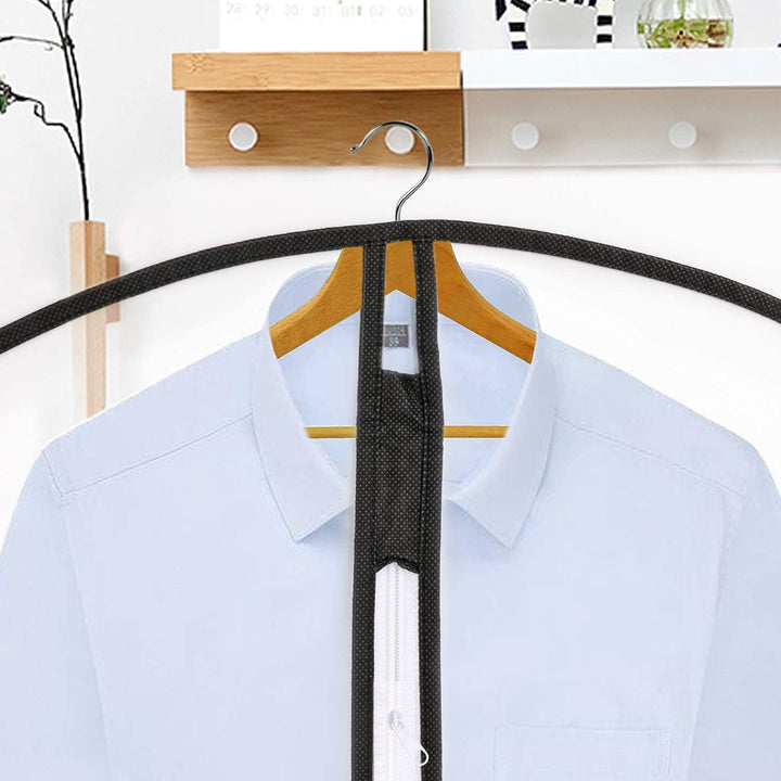 Extra-long 71" garment bag, excellent for storing prom dresses & other special occasion wear.