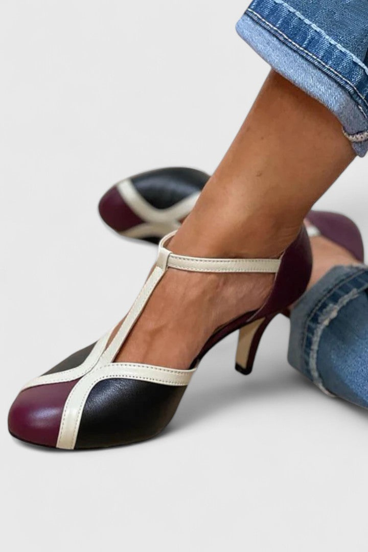 Chic women's orthopaedic heels combining elegance with comfort. Versatile dress shoes suitable for work and formal wear.