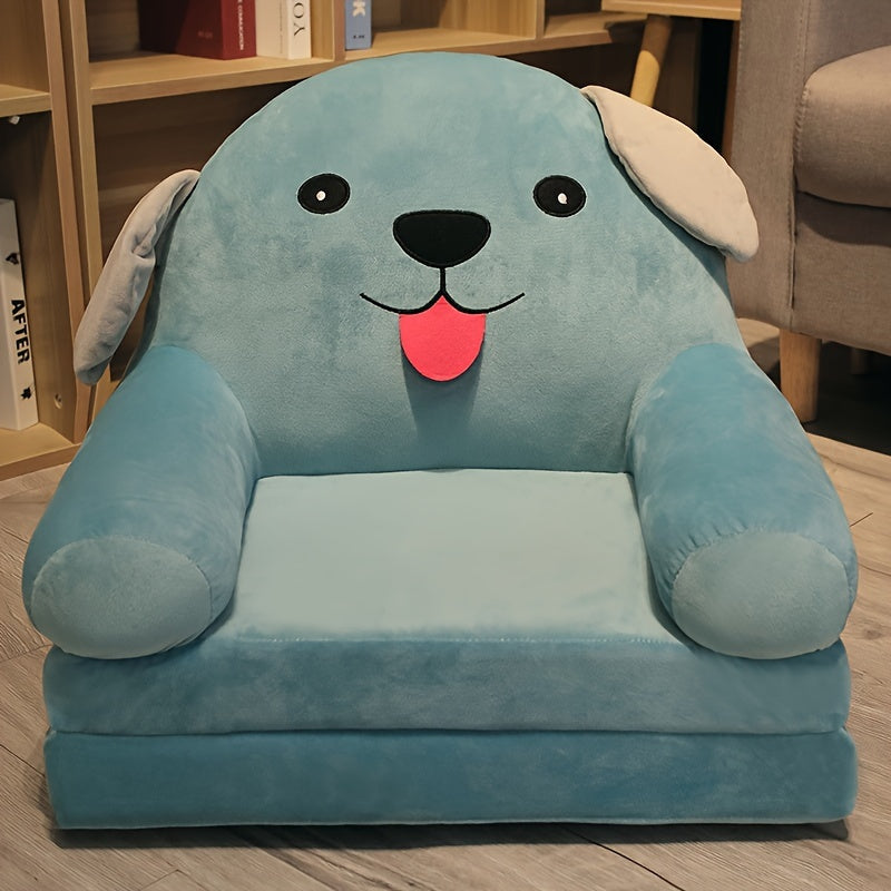 Stylish children's folding sofa, an ideal piece of kids furniture and playroom decor.