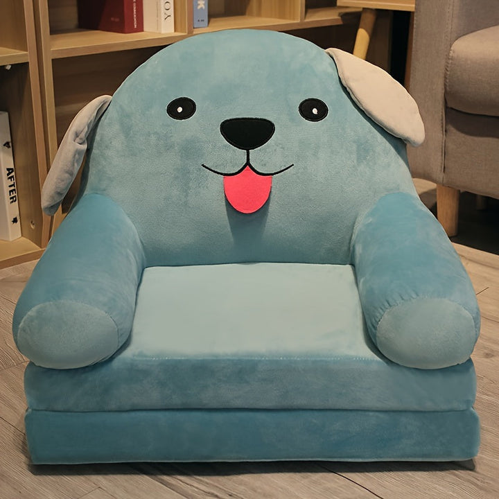 Stylish children's folding sofa, an ideal piece of kids furniture and playroom decor.