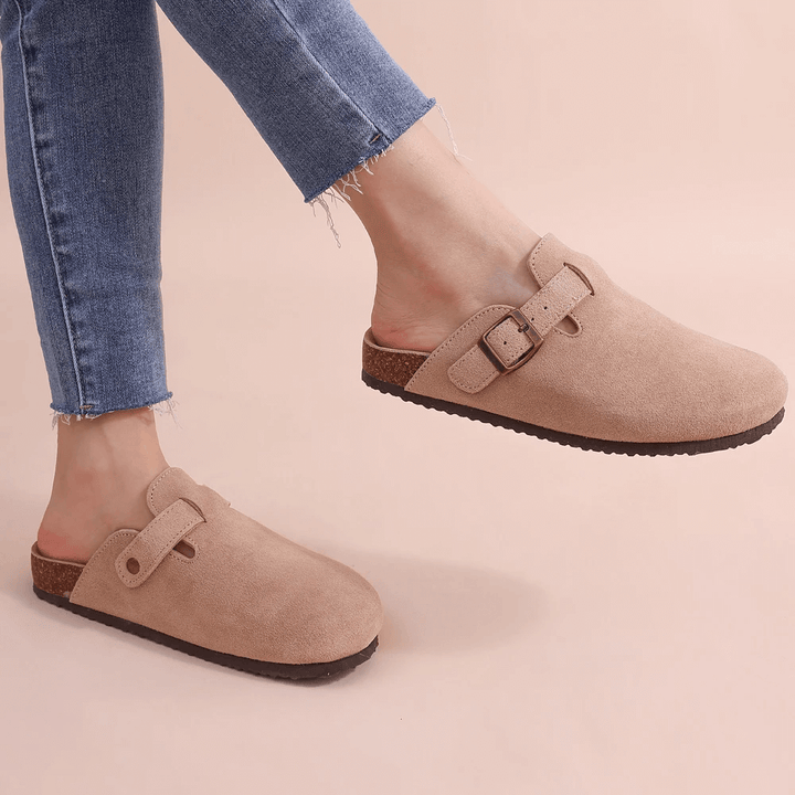 Women's Orthopedic Comfort Slippers for Indoor & Outdoor Use