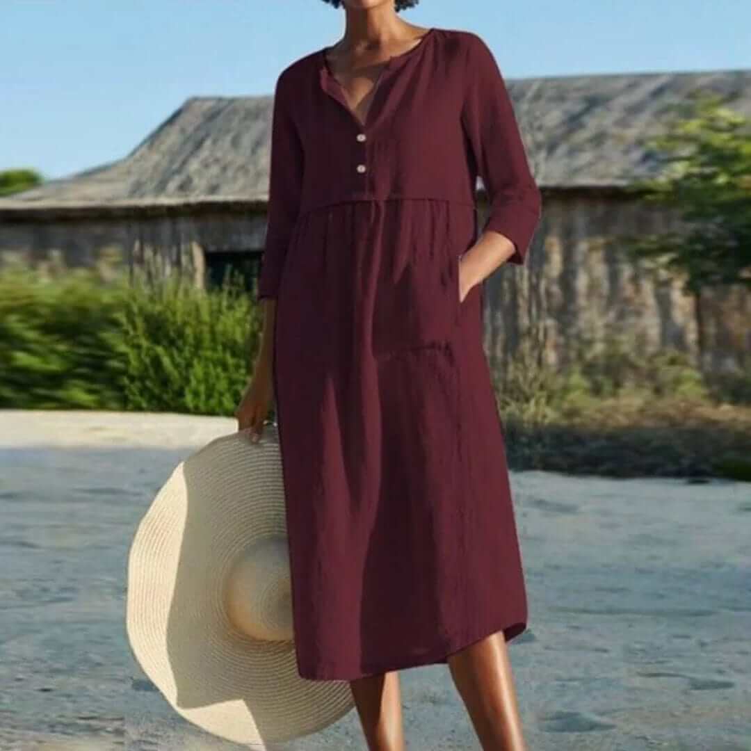 Comfortable Summer Midi Dress
