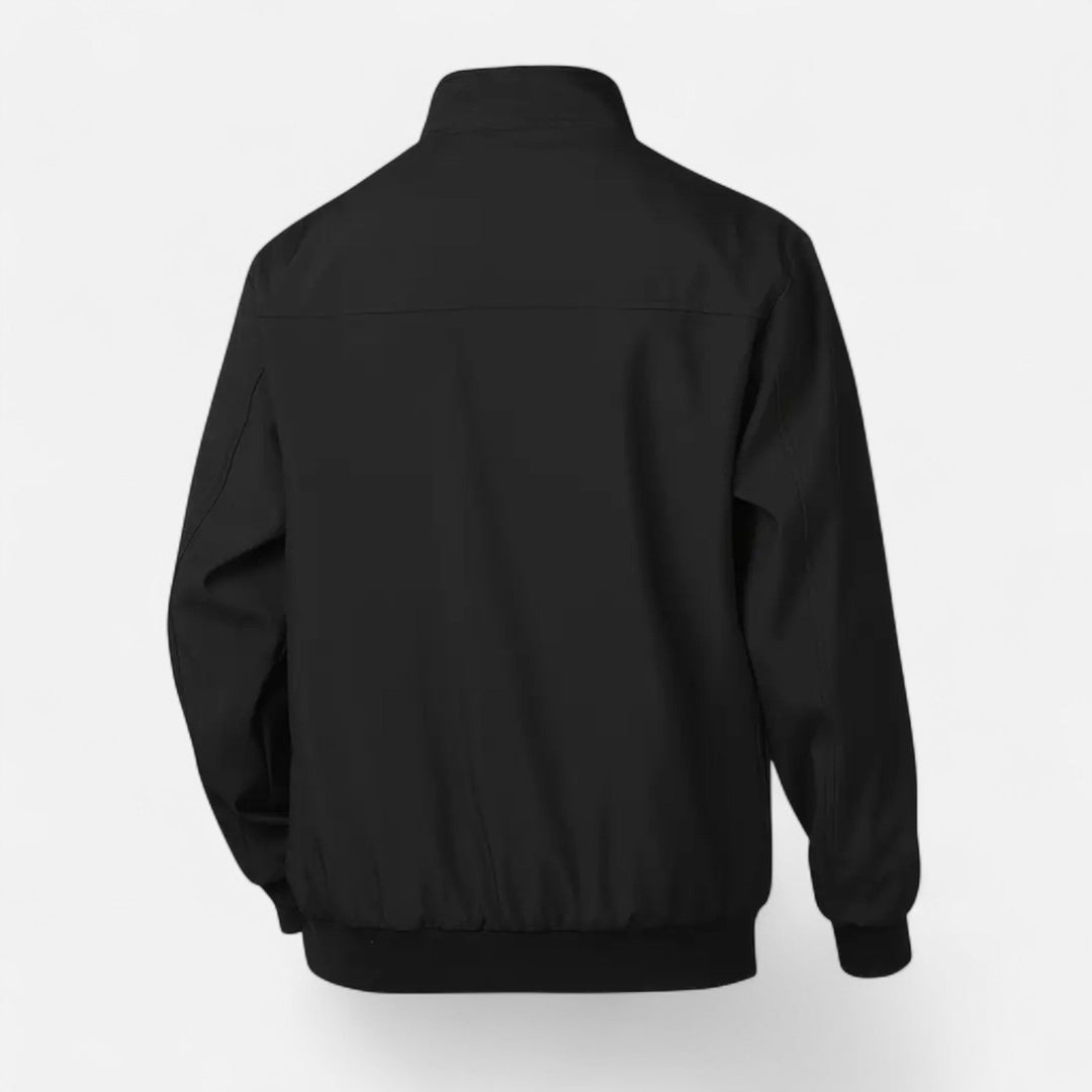 Versatile men's lightweight zip-up jacket for everyday style, comfortable casual outerwear for any season.