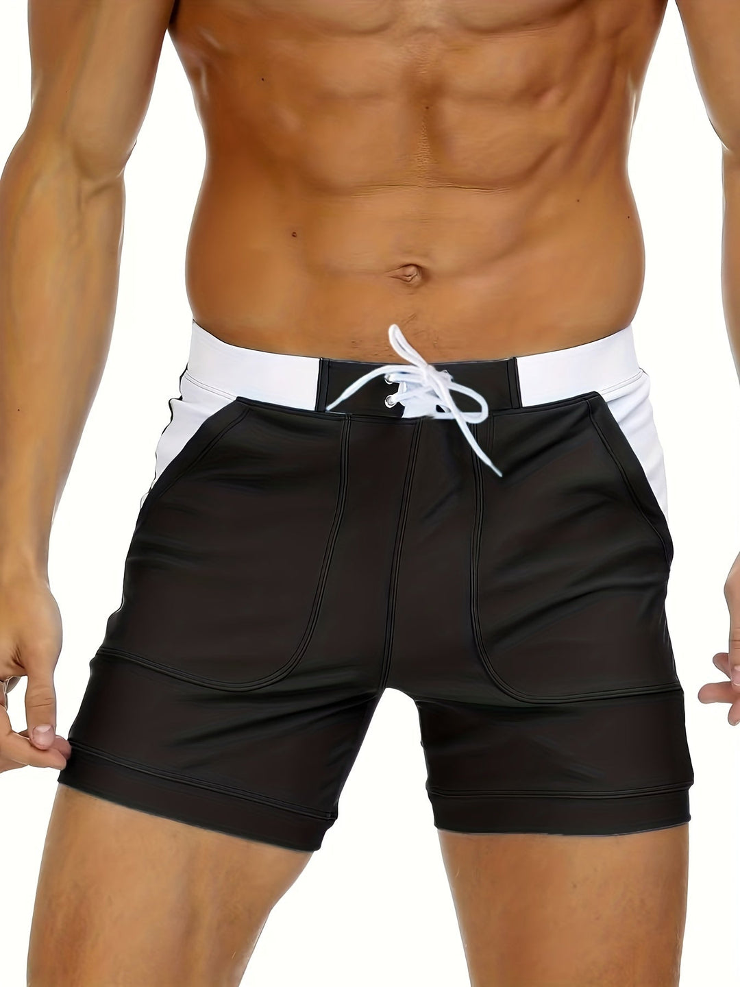 Versatile women's quick dry swim shorts. Perfect for beach, pool, hiking, or casual summer activities.
