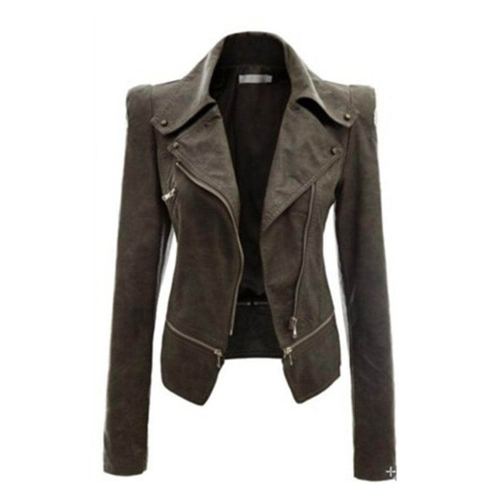 Women's Slim Fit Zip-Up Jacket