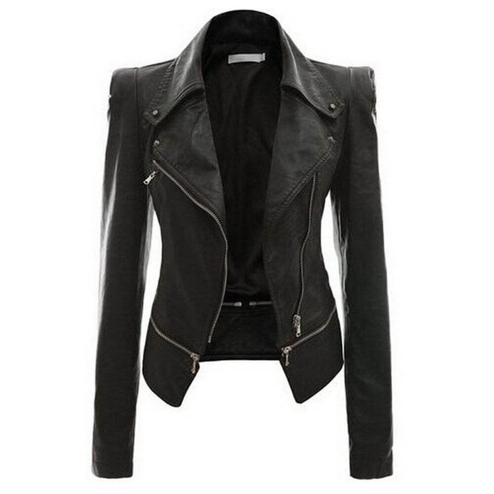 Women's Slim Fit Zip-Up Jacket