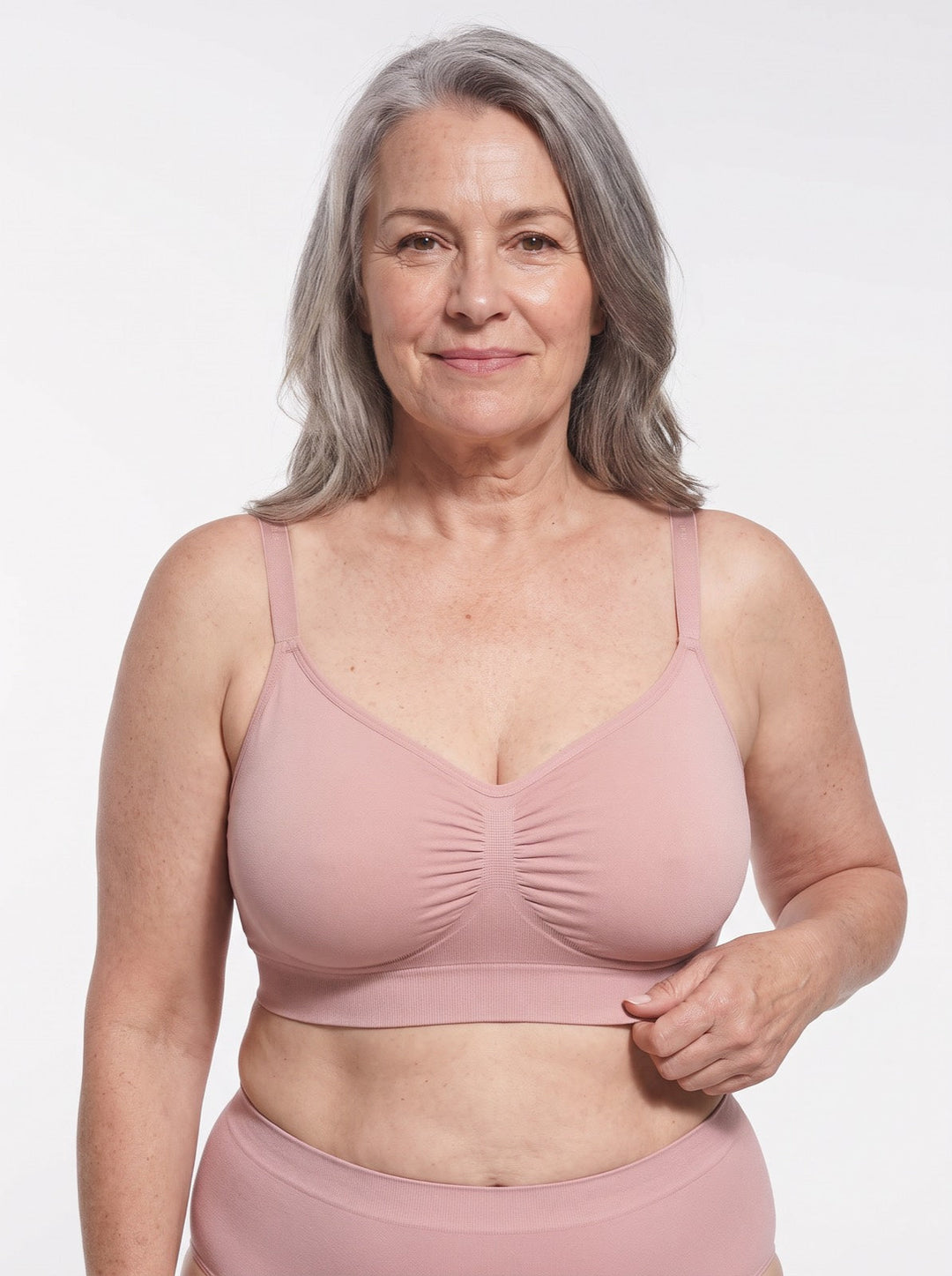 Stretchy seamless everyday bra for women, ultimate comfort & wire-free support.