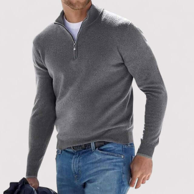 Men's Half-Zip Sweater