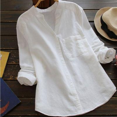 Fashionable women's everyday blouse. Loose fit top for versatile casual style and comfort.