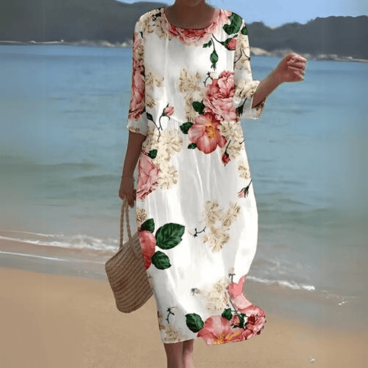 Women's Flowy Midi Dress