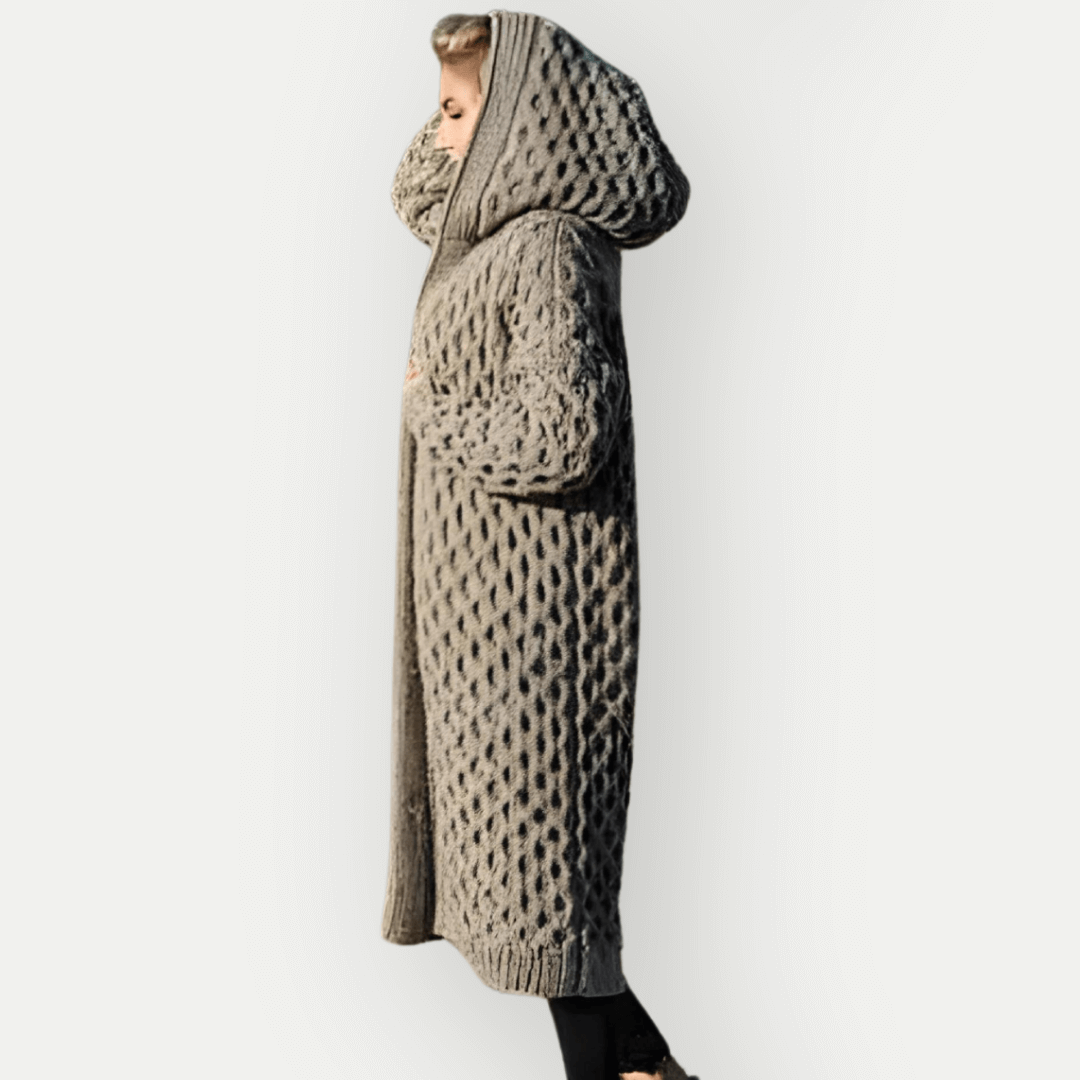 Women's Hooded Long Sleeve Jacket
