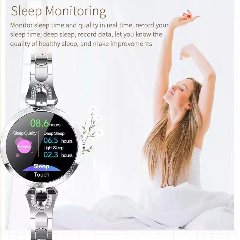 Stylish wearable tech: a unisex digital smartwatch combining health monitoring with a modern design.