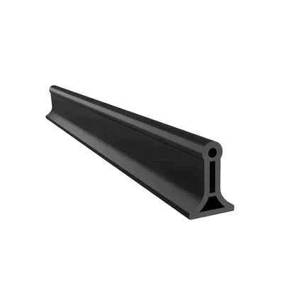 "Flexible waterproof silicone shower seal for leak prevention, shown in sleek design, ideal for bathroom water barrier."