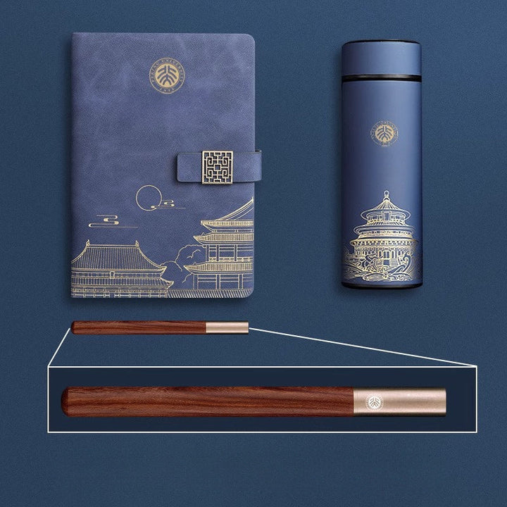 Luxury Forbidden City gift set, a unique cultural present for business partners or special occasions.