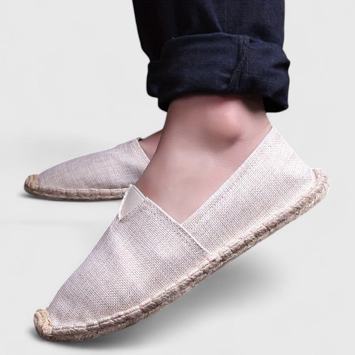 Ergonomic women's orthopedic espadrille loafers, lightweight slip-ons for ultimate summer comfort.