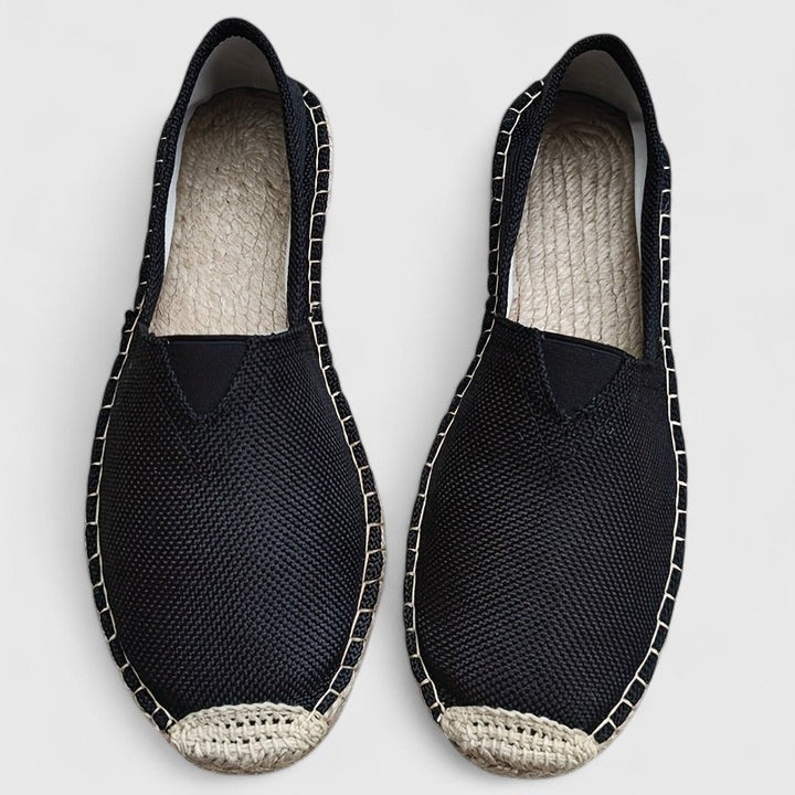 Stylish women's espadrille loafers, practical orthopedic slip-ons for comfortable summer & casual footwear.