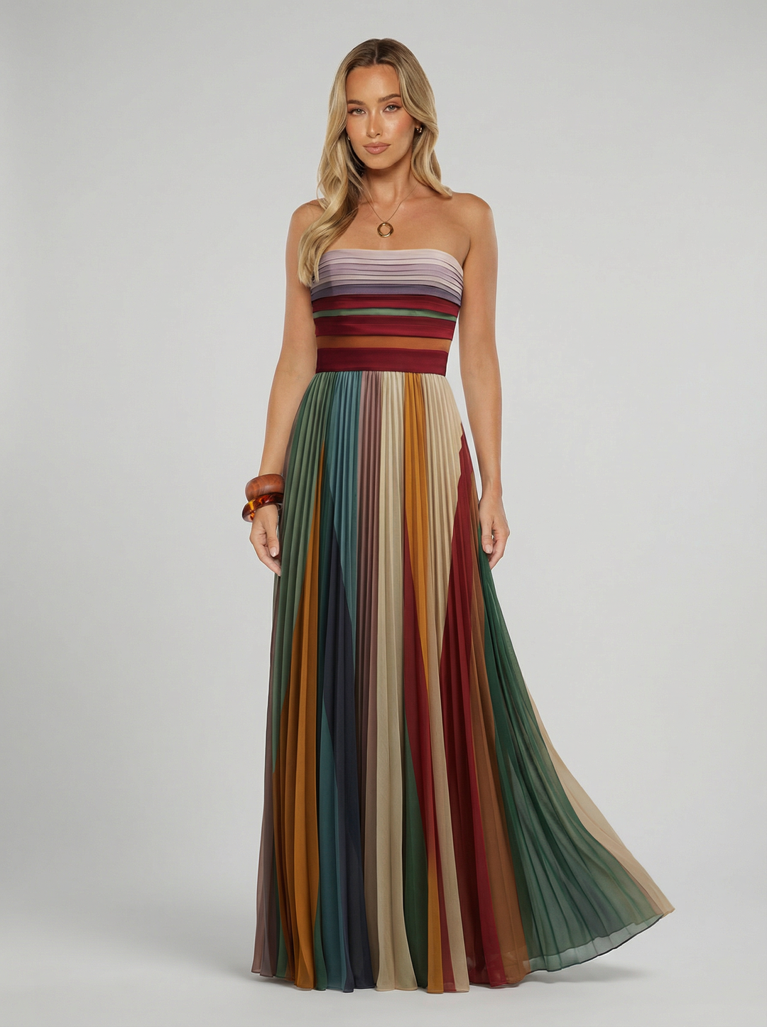 Elegant Women's Andalusian Breeze Midi Summer Dress, relaxed fit, perfect for warm weather and effortless style.