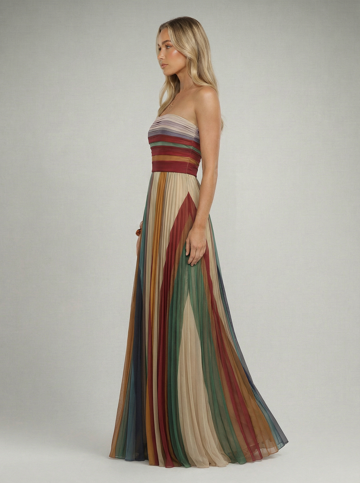 Women's Andalusian Breeze Summer Dress, ideal vacation wear or casual beach dress for warm, sunny days.