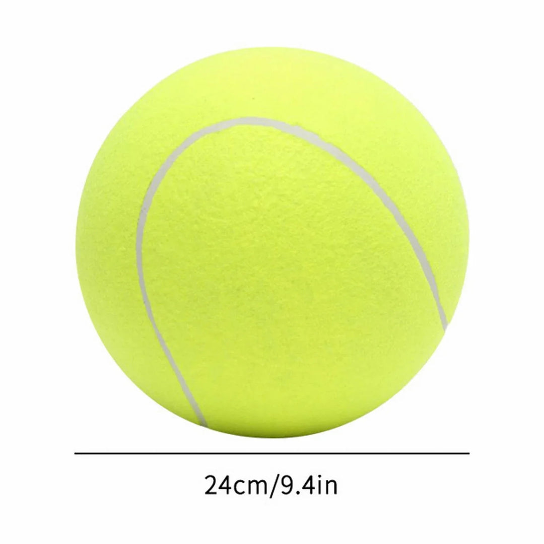 Durable giant fetch ball, ideal dog toy for active play, outdoor exercise, and endless fun with your pet.