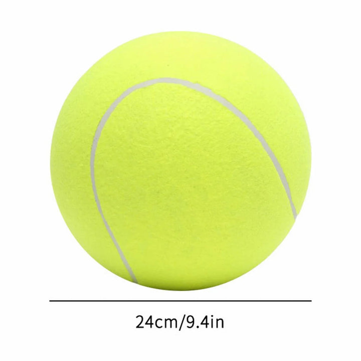 Durable giant fetch ball, ideal dog toy for active play, outdoor exercise, and endless fun with your pet.