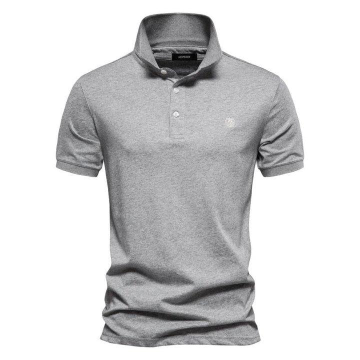 Casual men's polo shirt, stylish and lightweight for warm summer weather.