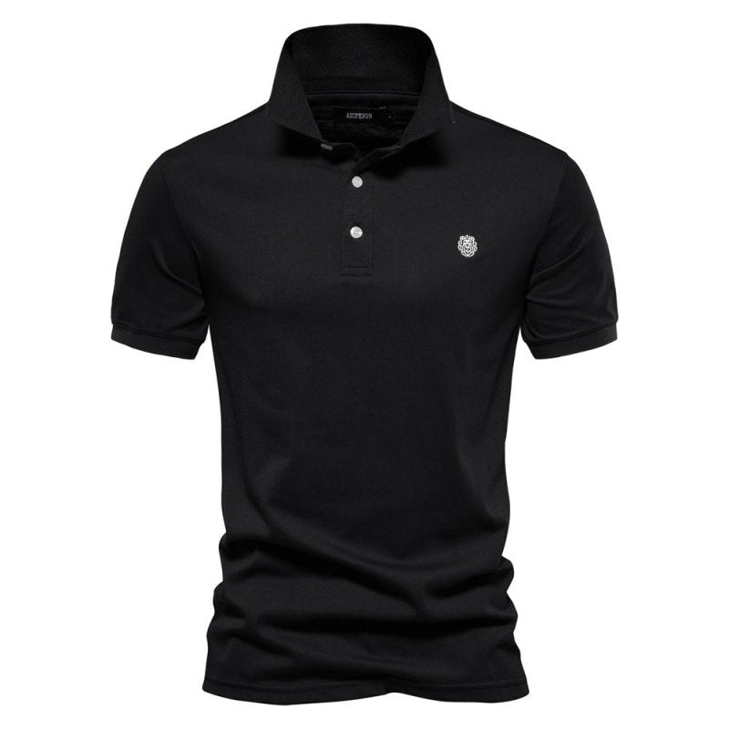 Men's lightweight summer polo shirt for ultimate comfort and casual style.