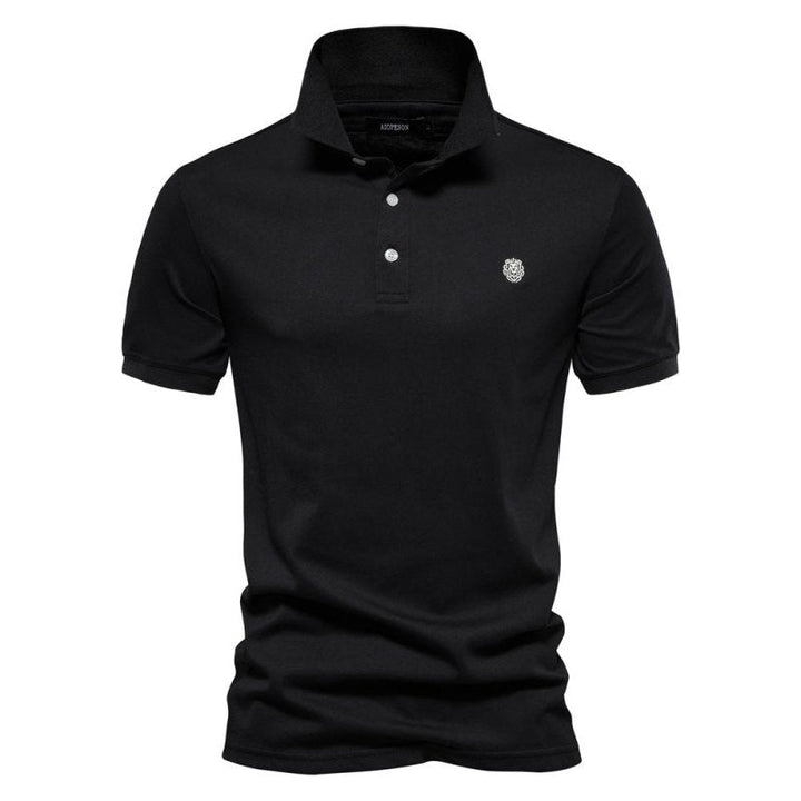 Men's lightweight summer polo shirt for ultimate comfort and casual style.