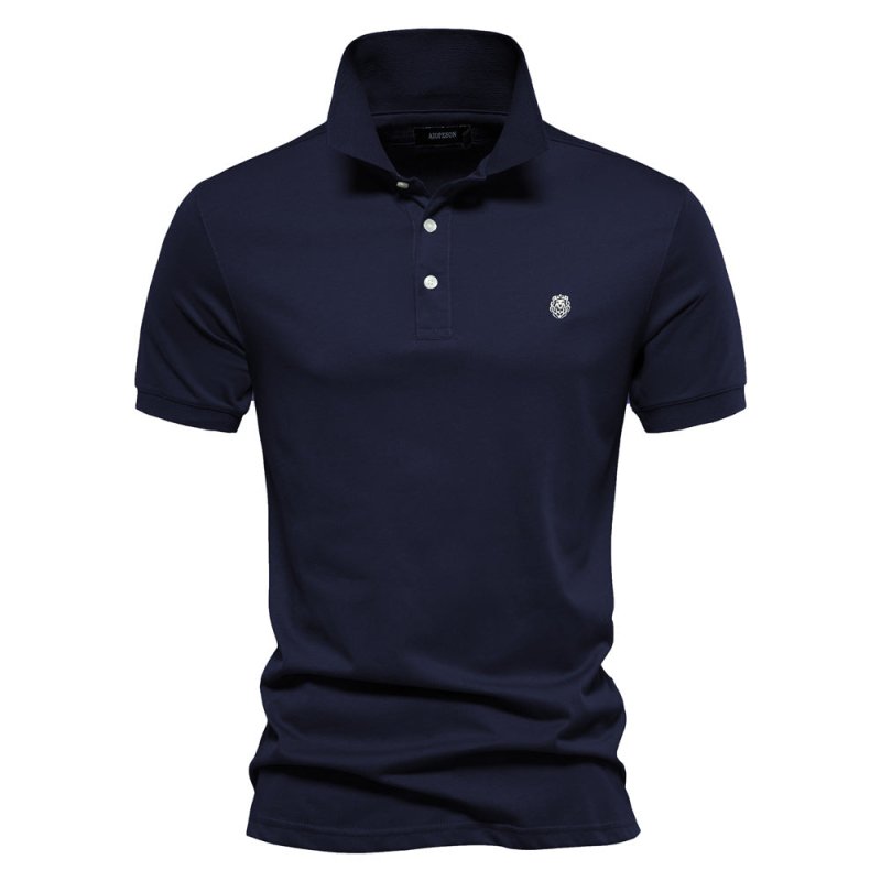 Stylish men's summer polo, ideal for everyday casual wear. Lightweight and comfortable.