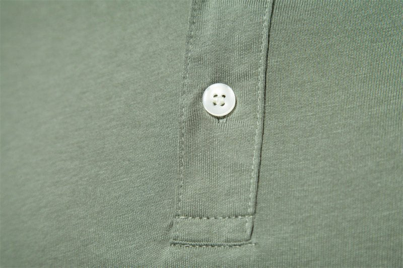 Breathable men's summer polo shirt, lightweight fabric ensures cool and comfortable wear.
