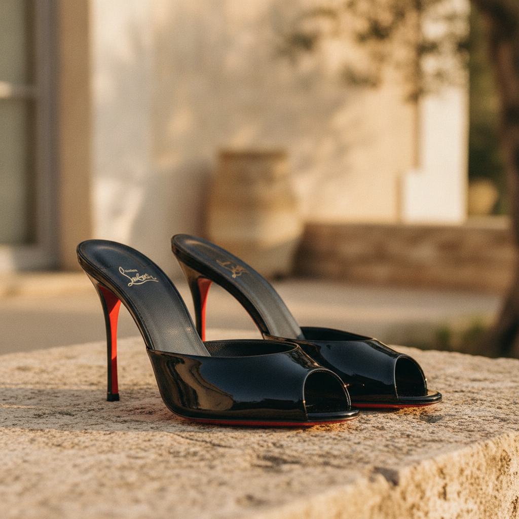 Elegant women's pointed toe stiletto mules, perfect for evening wear, weddings, and formal occasions.