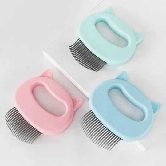 Innovative cat deshedding & grooming brush for a shiny coat, healthy fur, and stress-free pet care.