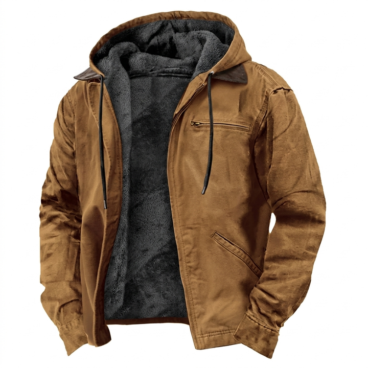 Gray structured men's classic jacket, versatile everyday outerwear for a polished smart casual look.