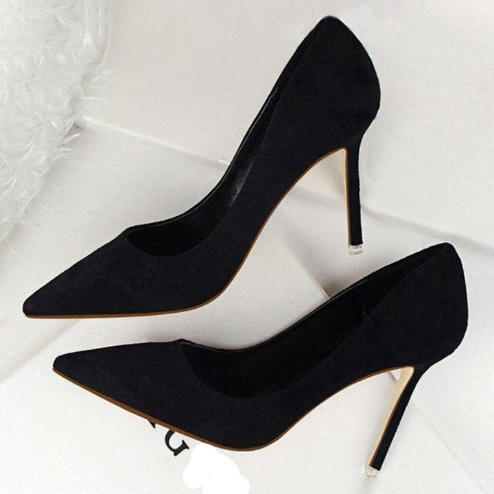 Fashionable ladies' high heels, elegant design for parties & special occasions, ensuring comfort.